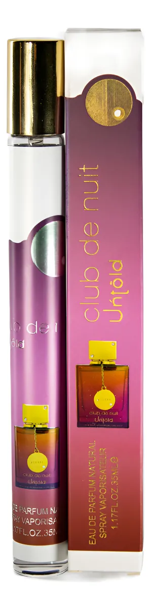 Perfume en tubo Club de nuit Untold 35ml